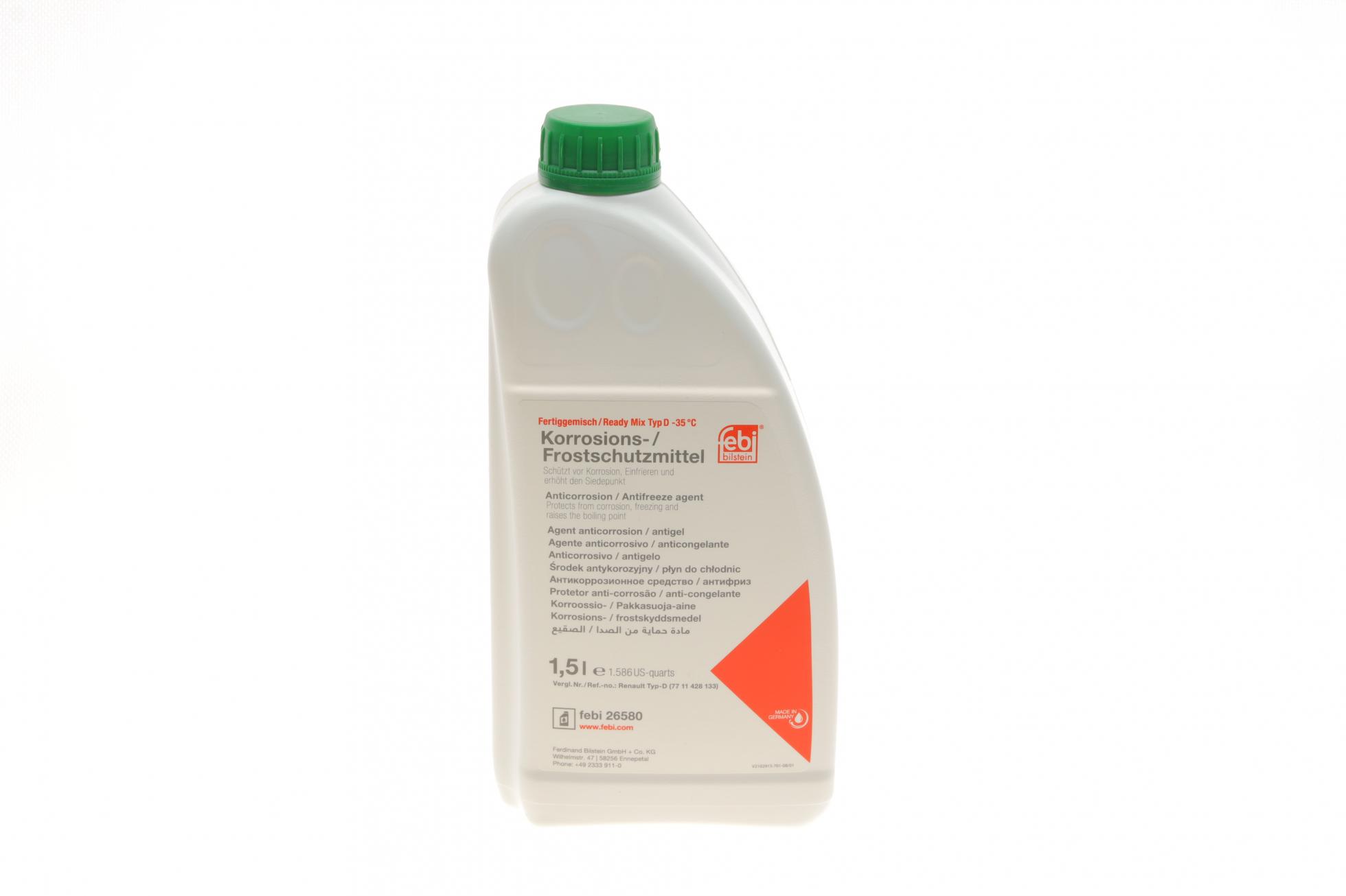 Рідина охолоджуюча -30c 26580/1.5l